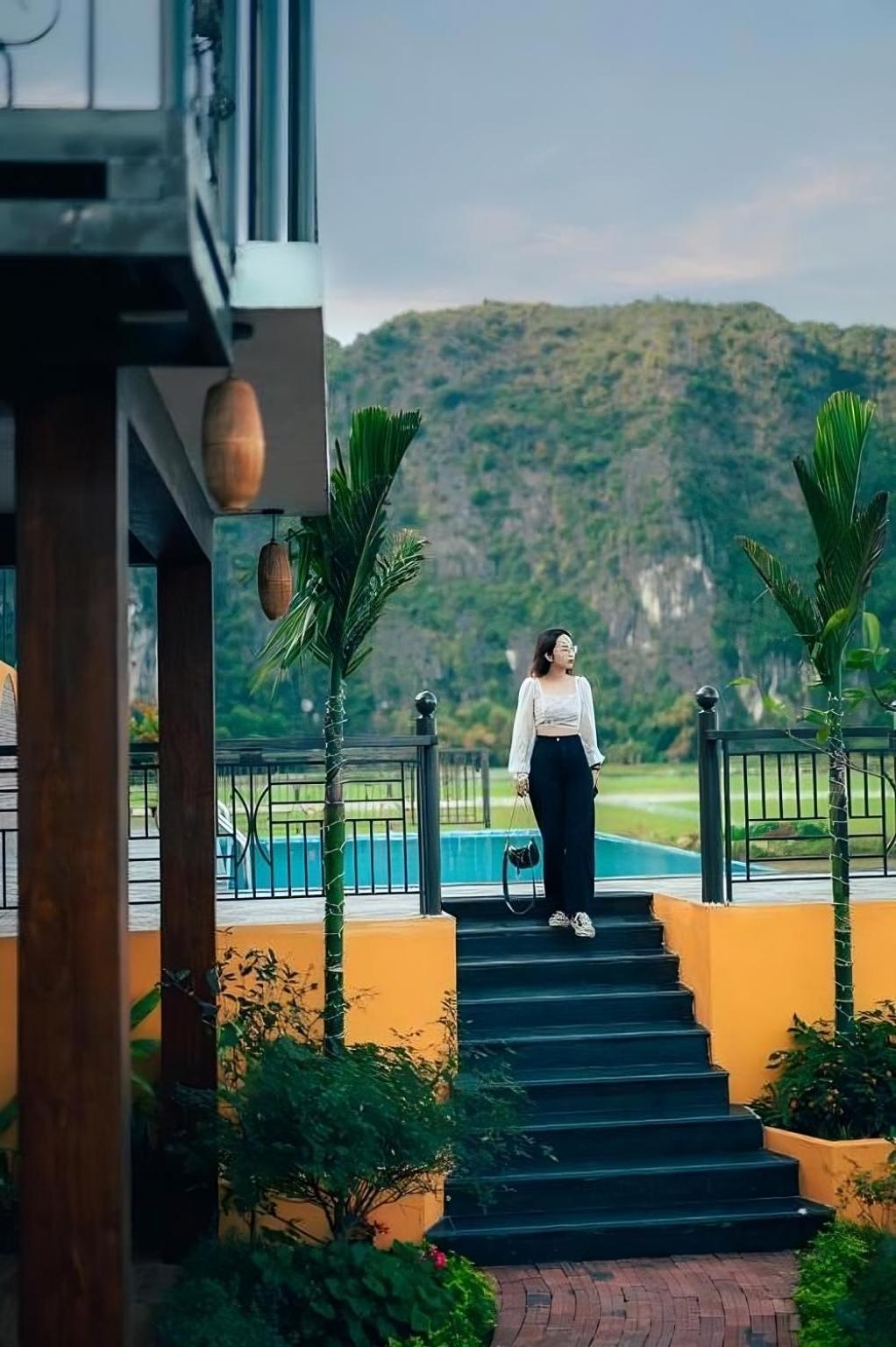 Papaya Bungalow & Rice Fields Apartment Ninh Binh Bagian luar foto