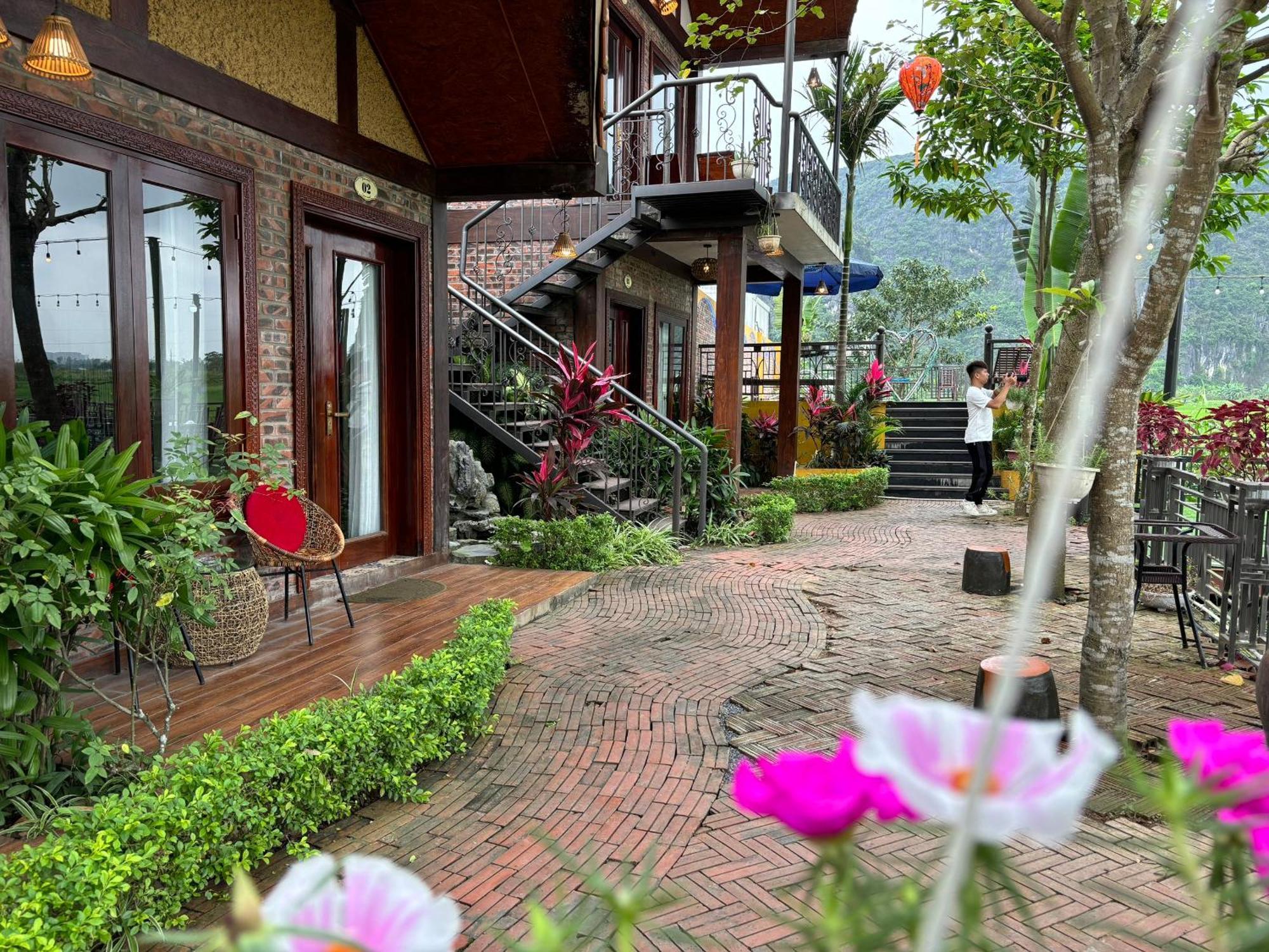Papaya Bungalow & Rice Fields Apartment Ninh Binh Bagian luar foto