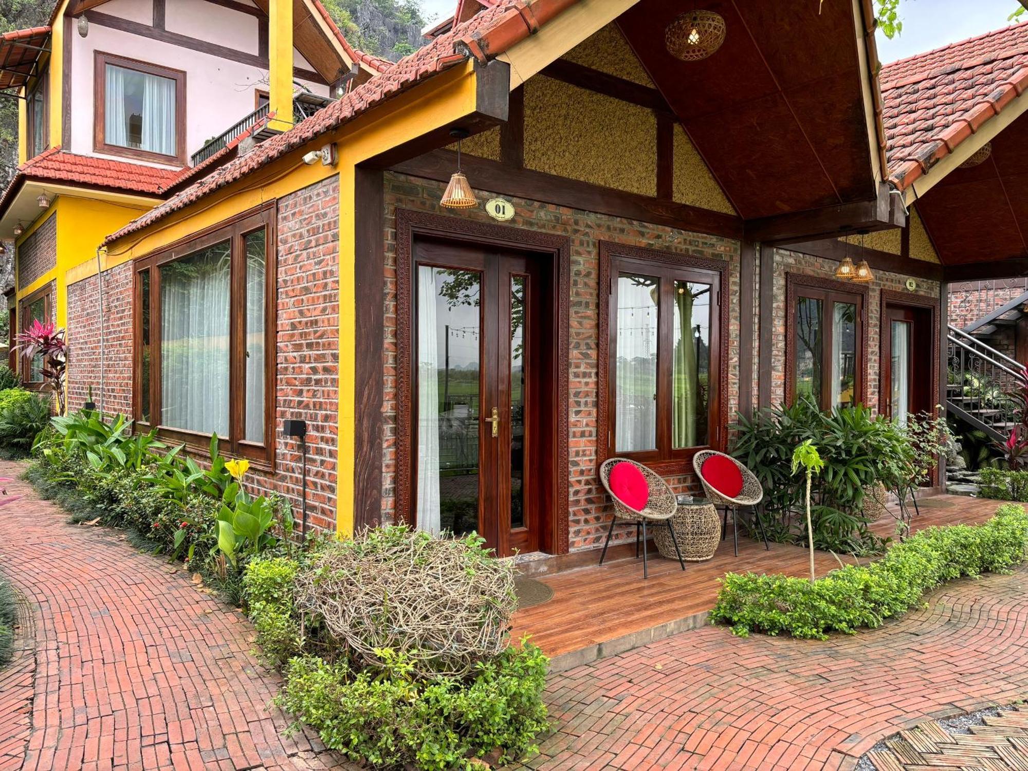 Papaya Bungalow & Rice Fields Apartment Ninh Binh Bagian luar foto