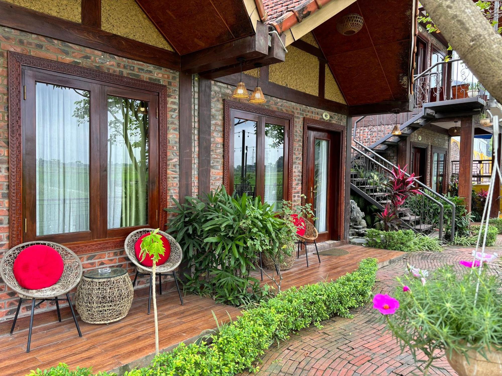 Papaya Bungalow & Rice Fields Apartment Ninh Binh Bagian luar foto