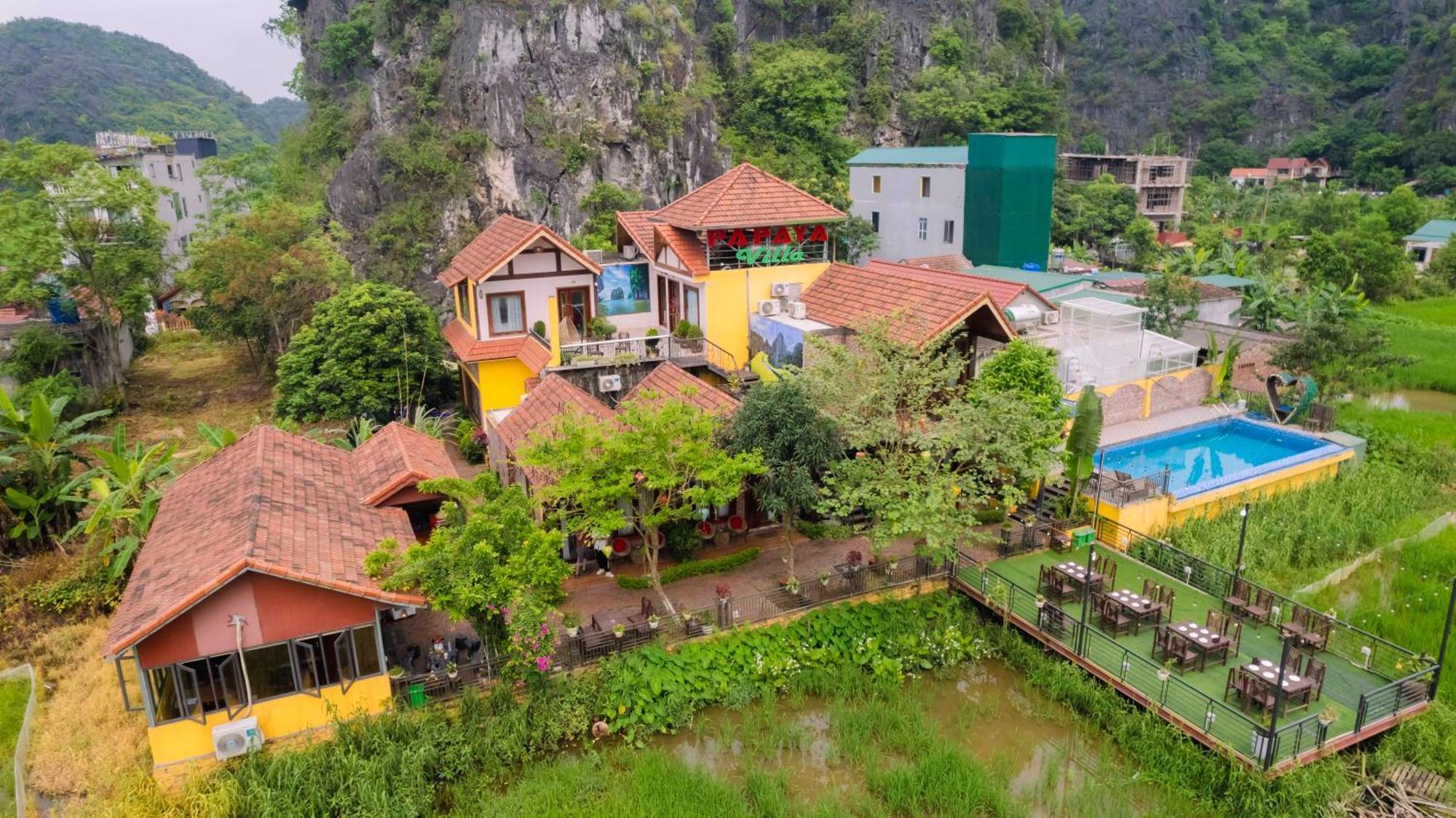 Papaya Bungalow & Rice Fields Apartment Ninh Binh Bagian luar foto